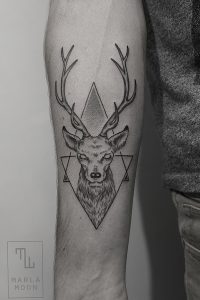 фото тату геометрические фигуры от 25.12.2017 №059 - tattoo geometric - tattoo-photo.ru