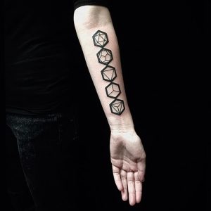 фото тату геометрические фигуры от 25.12.2017 №132 - tattoo geometric - tattoo-photo.ru