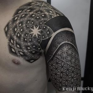 фото тату геометрические фигуры от 25.12.2017 №133 - tattoo geometric - tattoo-photo.ru