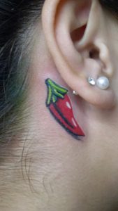 фото тату перец от 29.12.2017 №017 - pepper tattoos - tattoo-photo.ru