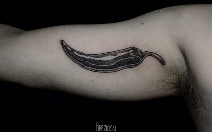 фото тату перец от 29.12.2017 №073 - pepper tattoos - tattoo-photo.ru