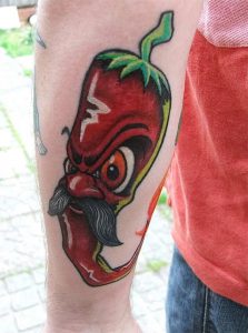 фото тату перец от 29.12.2017 №095 - pepper tattoos - tattoo-photo.ru