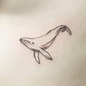 фото тату рыба кит от 07.12.2017 №007 - fish whale tattoo - tattoo-photo.ru