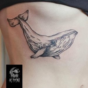 фото тату рыба кит от 07.12.2017 №013 - fish whale tattoo - tattoo-photo.ru