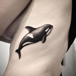 фото тату рыба кит от 07.12.2017 №015 - fish whale tattoo - tattoo-photo.ru