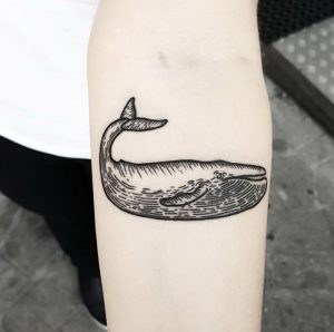 фото тату рыба кит от 07.12.2017 №027 - fish whale tattoo - tattoo-photo.ru