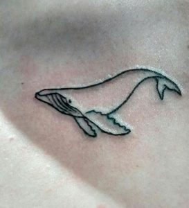 фото тату рыба кит от 07.12.2017 №036 - fish whale tattoo - tattoo-photo.ru
