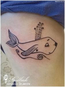 фото тату рыба кит от 07.12.2017 №051 - fish whale tattoo - tattoo-photo.ru