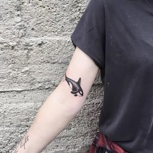 фото тату рыба кит от 07.12.2017 №065 - fish whale tattoo - tattoo-photo.ru