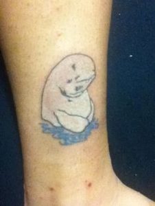 фото тату рыба кит от 07.12.2017 №076 - fish whale tattoo - tattoo-photo.ru
