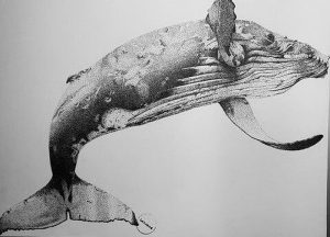 фото тату рыба кит от 07.12.2017 №077 - fish whale tattoo - tattoo-photo.ru