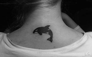 фото тату рыба кит от 07.12.2017 №081 - fish whale tattoo - tattoo-photo.ru