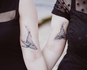 фото тату рыба кит от 07.12.2017 №104 - fish whale tattoo - tattoo-photo.ru