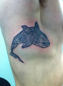 фото тату рыба кит от 07.12.2017 №112 - fish whale tattoo - tattoo-photo.ru