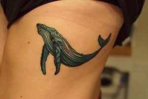 фото тату рыба кит от 07.12.2017 №121 - fish whale tattoo - tattoo-photo.ru