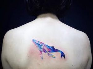 фото тату рыба кит от 07.12.2017 №131 - fish whale tattoo - tattoo-photo.ru