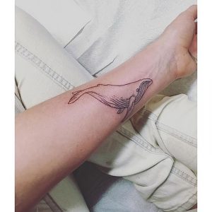 фото тату рыба кит от 07.12.2017 №138 - fish whale tattoo - tattoo-photo.ru