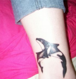 фото тату рыба кит от 07.12.2017 №139 - fish whale tattoo - tattoo-photo.ru