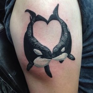 фото тату рыба кит от 07.12.2017 №145 - fish whale tattoo - tattoo-photo.ru