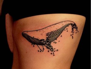 фото тату рыба кит от 07.12.2017 №157 - fish whale tattoo - tattoo-photo.ru
