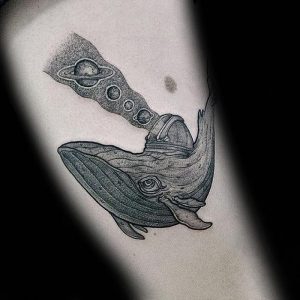 фото тату рыба кит от 07.12.2017 №170 - fish whale tattoo - tattoo-photo.ru