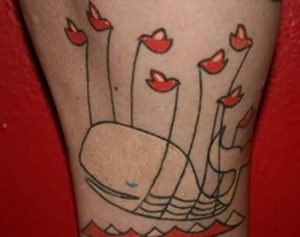 фото тату рыба кит от 07.12.2017 №189 - fish whale tattoo - tattoo-photo.ru