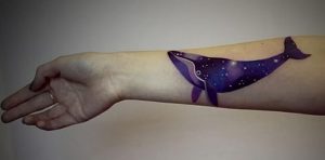 фото тату рыба кит от 07.12.2017 №190 - fish whale tattoo - tattoo-photo.ru