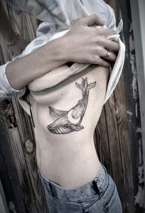 фото тату рыба кит от 07.12.2017 №201 - fish whale tattoo - tattoo-photo.ru