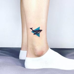 фото тату рыба кит от 07.12.2017 №211 - fish whale tattoo - tattoo-photo.ru