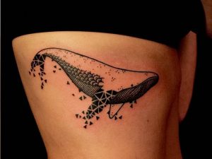 фото тату рыба кит от 07.12.2017 №212 - fish whale tattoo - tattoo-photo.ru