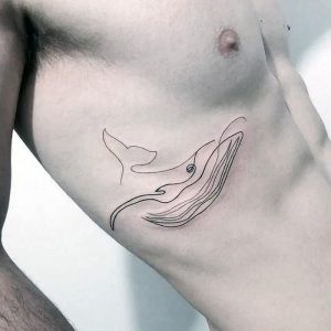 фото тату рыба кит от 07.12.2017 №214 - fish whale tattoo - tattoo-photo.ru