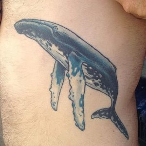 фото тату рыба кит от 07.12.2017 №217 - fish whale tattoo - tattoo-photo.ru
