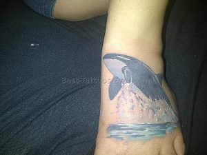 фото тату рыба кит от 07.12.2017 №217 - fish whale tattoo - tattoo-photo.ru 373452762
