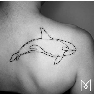 фото тату рыба кит от 07.12.2017 №219 - fish whale tattoo - tattoo-photo.ru