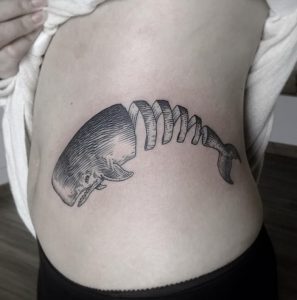 фото тату рыба кит от 07.12.2017 №226 - fish whale tattoo - tattoo-photo.ru