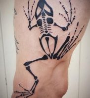 фото тату скелет от 28.12.2017 №004 — tattoo skeleton — tattoo-photo.ru
