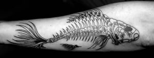 фото тату скелет от 28.12.2017 №056 - tattoo skeleton - tattoo-photo.ru