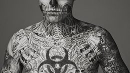 фото тату скелет от 28.12.2017 №072 - tattoo skeleton - tattoo-photo.ru