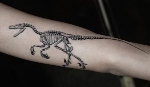 фото тату скелет от 28.12.2017 №079 - tattoo skeleton - tattoo-photo.ru