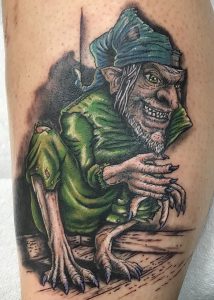 фото тату эльф от 10.12.2017 №028 - tattoo elf - tattoo-photo.ru