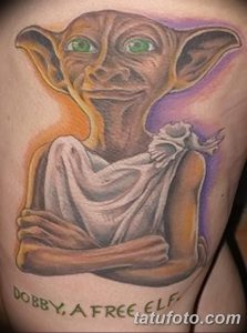 фото тату эльф от 10.12.2017 №051 - tattoo elf - tattoo-photo.ru