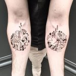 фото Абстрактные тату от 16.01.2018 №003 - Abstract tattoos - tattoo-photo.ru