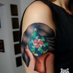 фото Абстрактные тату от 16.01.2018 №048 - Abstract tattoos - tattoo-photo.ru