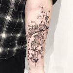 фото Абстрактные тату от 16.01.2018 №049 - Abstract tattoos - tattoo-photo.ru