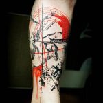 фото Абстрактные тату от 16.01.2018 №073 - Abstract tattoos - tattoo-photo.ru