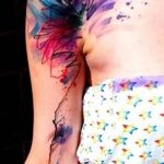 фото Абстрактные тату от 16.01.2018 №080 - Abstract tattoos - tattoo-photo.ru