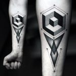 фото Абстрактные тату от 16.01.2018 №099 - Abstract tattoos - tattoo-photo.ru