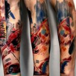 фото Абстрактные тату от 16.01.2018 №124 - Abstract tattoos - tattoo-photo.ru