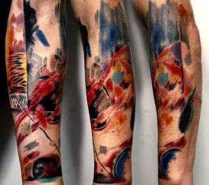 фото Абстрактные тату от 16.01.2018 №124 - Abstract tattoos - tattoo-photo.ru