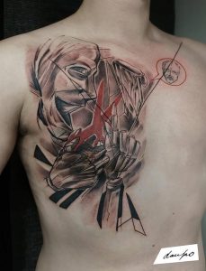 фото Абстрактные тату от 16.01.2018 №155 - Abstract tattoos - tattoo-photo.ru